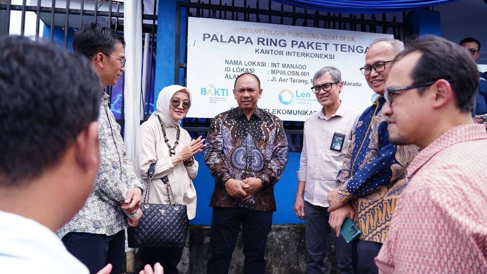 Dirjen Infrastruktur Digital Tinjau Interkoneksi LTI di Sulawesi Utara