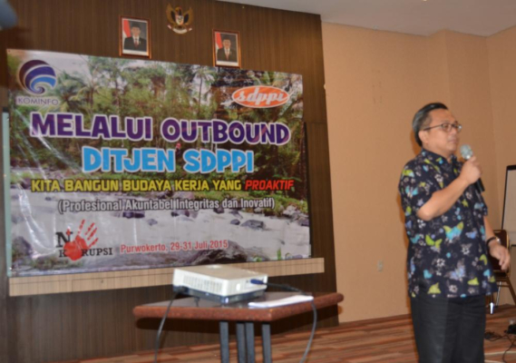 Ilustrasi: Dirjen SDPPI membuka kegiatan pembinaan mental, disiplin, kepemimpinan Ditjen SDPPI