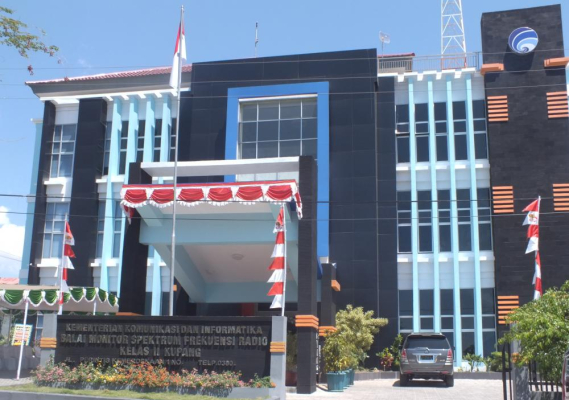 Ilustrasi: Gedung Kantor Balai Monitor Spekfrekrad Kelas II Kupang