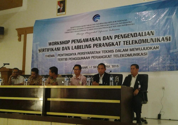 Ilustrasi: Workshop Pengawasan dan Pengendalian Alat dan Perangkat Telekomunikasi di Makassar