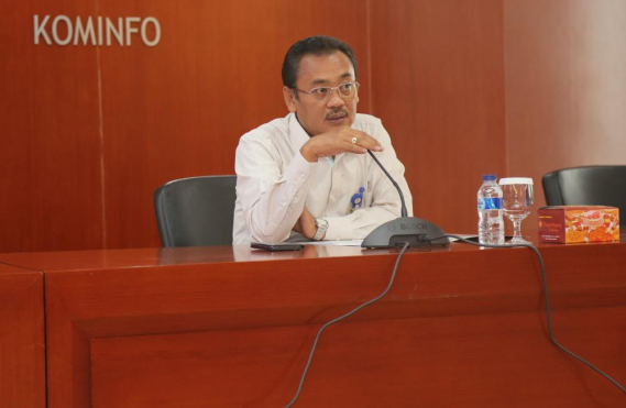 Ilustrasi: Kabag Umum dan Organisasi Ditjen SDPPI, Bambang Sugiyarto membuka sosialisasi e-PUPNS