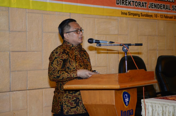 Ilustrasi: Dirjen membuka Acara Rakornis Kepegawaian