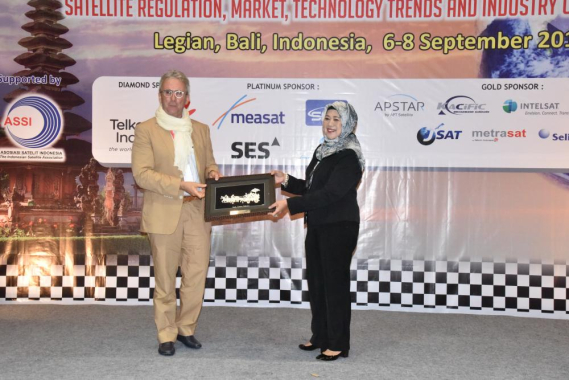 Ilustrasi: Sekjen Kominfo, Farida Dwi Cahyarini membuka secara resmi International Satelite Syposium 2016 yang diselenggarakan di Bali Rabu (6/9). Kegiatan tersebut  membahas tantangan dan peluang industri telekomunikasi kedepan baik dari sisi regulasi, peluang bisnis dan inovasi, hingga pelaku usahanya.