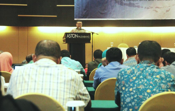 Ilustrasi: Direktur Pengendalian SDPPI Dwi Handoko ketika memberikan sambutan pada Evaluasi Kegiatan Monitoring dan Penertiban UPT Triwulan ke-2 di Palembang, Sumatera Selatan, Selasa (15/8).