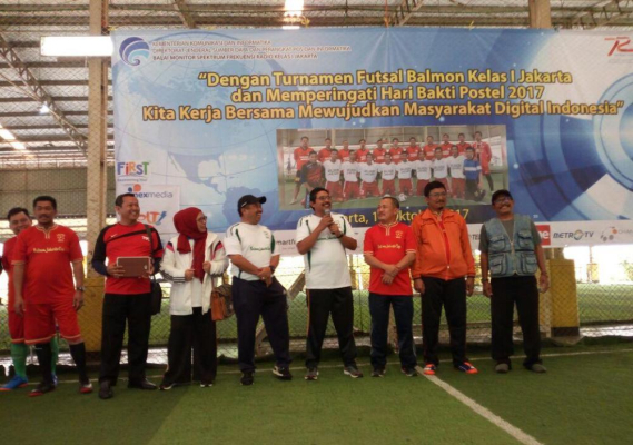 Ilustrasi: Dirjen SDPPI membuka Turnamen Futsal Balmon Jakarta Cup 2017