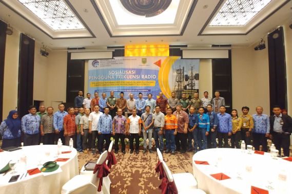 Ilustrasi: Sosialisasi penggunaan spektrum frekuensi radio dan perangkat telekomunikasi yang diselenggarakan Balmon Samarinda, di Kabupaten Berau, Kamis (29/11/2018) lalu.