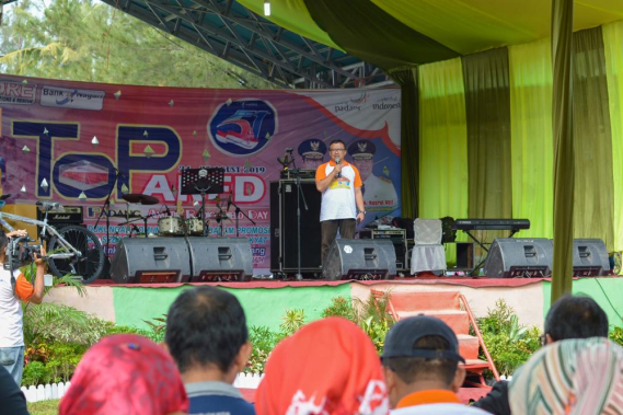 Ilustrasi: Direktur Operasi Sumber Daya Direktorat Jenderal Sumber Daya dan Perangkat Pos dan Informatika (Ditjen SDPPI) Kemkominfo Dwi Handoko menghadiri di puncak acara, Minggu (25/8/2019).