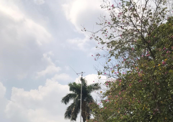 Ilustrasi: Pengukuran lapangan di Pintu Monas