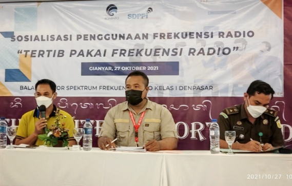Ilustrasi: Balmon Denpasar Gencarkan Sosialisasi Tertib Frekuensi. Rabu ((27/10/2021)