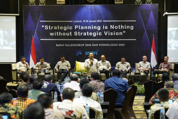 Ilustrasi: Dirjen SDPPI Ismail memberi arahan pada Rapat Kaleidoskop TA 2022 dan Konsolidasi TA 2023, Jumat (20/1/22) di Lombok.