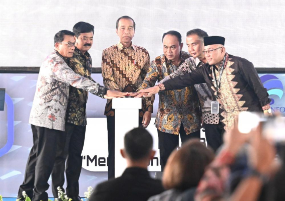Ilustrasi: Presiden RI Joko Widodo Resmikan Indonesia Digital Test House
