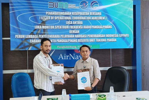 Ilustrasi: Loka Pangkal Pinang Jalin Kerjasama Dengan Airnav Terkait Penggunaan SFR Untuk Penerbangan