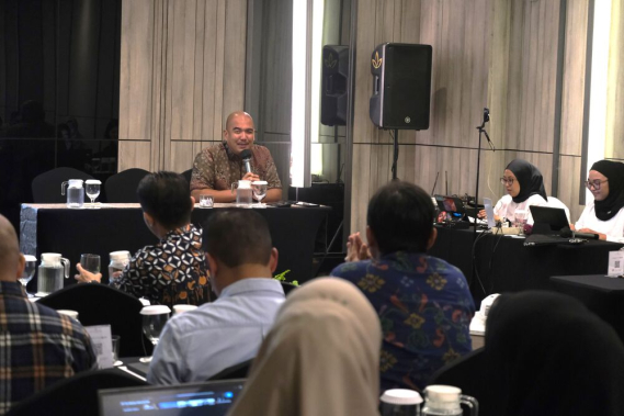 Ilustrasi: Ketua Tim Kerja Manajemen Risiko dan Kepatuhan Internal, Dimas Yanuarsyah saat membuka Sosialisasi Reformasi Birokrasi dan Manajemen Pelayanan Publik yang digelar di Yogyakarta, Kamis (15/5)